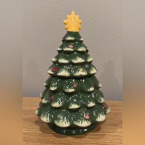 Christmas Tree Cookie Jar